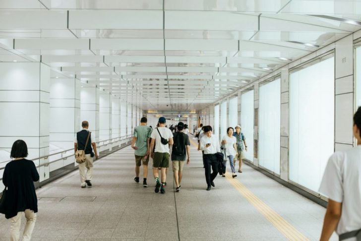Visiting Japan as an American for the first time.